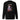 Back view of a solid-colored sweatshirt. A large, vertical graphic on the upper back features an illustration of the character Acheron from Honkai: Star Rail set against a large circular shape. The design is layered with the text "ACHERON", large stacked East Asian characters, and floral motifs.
