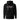 Back view of a solid-colored hoodie. A large graphic on the upper back features the word "ACHERON" in a serif font. The right side of the word is overlaid with sharp, abstract "glitch" shapes and other smaller text elements, including the Roman numeral "IX".