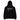 Back view of a solid-colored oversized-hoodie. A large graphic on the upper back features the word "ACHERON" in a serif font. The right side of the word is overlaid with sharp, abstract "glitch" shapes and other smaller text elements, including the Roman numeral "IX".