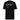 Back view of a solid-colored shirt. A large graphic on the upper back features the word "ACHERON" in a serif font. The right side of the word is overlaid with sharp, abstract "glitch" shapes and other smaller text elements, including the Roman numeral "IX".