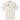Front view of a solid-colored oversized-tee. A small graphic on the left chest features a circular emblem containing a large, pixel-art style letter 'A'. A small, outlined star symbol is next to the emblem.