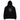 Back view of a solid-colored oversized-hoodie. A large graphic on the upper back features a circular, gear-like object with text such as "BOOTHILL" arranged around it. The design is layered with high-contrast illustrations of bullets and knives, with a large chevron symbol below.