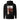 Back view of a solid-colored, oversized hoodie. A large, vertical collage graphic with a distressed aesthetic is centered on the upper back. It features the bold text "NITRO", a graffiti-style word, a line drawing of an biker helmet, and various other textures and symbols.
