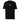 Front view of a solid-colored shirt. A small graphic on the center chest is designed to look like an embroidered sticker, featuring a high-contrast illustration of a fish skeleton inside a rectangular frame.