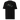 Front view of a solid-colored shirt. A graphic on the chest features the letters spelling "CURSED ONE" scattered and layered in a mix of high-contrast fonts, intertwined with a fine swirling line.