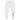 Back view of a solid-colored pants. A large graphic on the upper back features a line-art portrait of the character Jingliu from Honkai: Star Rail. The design is layered with large, elegant script text and abstract background splotches.