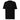 Front view of a solid-colored shirt. A small, minimalist graphic on the left chest is composed of fine, high-contrast lines forming an abstract arrangement of geometric shapes, topped with a simple illustration of round glasses.