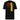 Back view of a solid-colored shirt. A large, layered graphic on the back features prominent vertical bars, an abstract high-contrast symbol, and various blocks of text in different styles, including "SONS OF CALYDON" and "COMBUSTION gauntlet".