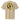 The back of a oversized-tee featuring a large graphic design. The design is centered on the upper back and consists of a spiky, star-like silhouette. Inside the silhouette is an abstract collage of fragmented hands in black and yellow line art, with bold yellow accents and horizontal black lines running through it.