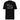 Back view of a solid-colored shirt. A large graphic on the upper back features an inverted, fine-line illustration of the character Silver Wolf from Honkai: Star Rail. The design is layered with the stacked text "SILVER WOLF" and various abstract technical shapes.