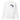 Front view of a sweatshirt. A small graphic on the left chest features the word "abyss" in a black script font, layered over abstract streaks of periwinkle blue and distorted black shapes.