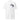 Front view of a shirt. A small graphic on the left chest features the word "abyss" in a black script font, layered over abstract streaks of periwinkle blue and distorted black shapes.