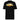 Back view of a solid-colored, shirt. A large, horizontal graphic on the upper back features the word "trigger" in a high-contrast, graffiti, streetwear-style font. This is layered over a wide brushstroke shape and several smaller text elements, including a barcode and a cross symbol.