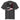 Back view of the oversized-tee showing a large, poster-style graphic. The design is a collage featuring a black and white photo of a Japanese temple roof, with vertical red Kanji on the right and the word 'UKINAMI' in red below.