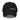 Front view of an baseball cap in black. Evernight inspired design, shows off-centered embroidered text leaning right that reads “SLUMBER NOW O WAKEFUL WORLD.”