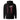 Back view of an hoodie in black. Design features a large vertical graphic inspired by Honkai: Star Rail. The design includes line art of a character's silhouette, with text for "Evernight" in Chinese/Kanji (長夜月), and additional text elements.