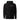Front view of an hoodie in black. Star Rail Evernight design showing a small red graphic on the left chest. The graphic features the word “Evernight” in a handwritten style above smaller text that reads “Slumber Now, O Wakeful World,” with a Chinese character for “Night.”