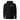 Front view of an hoodie in black. Design is positioned on the upper left chest. Design features a yellow rectangular label reading “CONNECKEN,” smaller text “DER WÄCHTER,” and fine white script lines and coordinates below it.