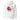 Back view of an hoodie in white. HSR Evernight inspired design shows a large abstract red flower graphic in the center. Above the flower, text reads “veil” with a red circular stamp containing a chinese character.