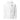Front view of an hoodie in white. Design features a small logo on the upper chest featuring the words "spook shack" in a stacked, stylized font, with abstract horizontal brush strokes layered behind the text.