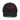 FINE PRINT distressed hat, black, front, flat