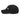 Side view of an distressed hat in black. The word “Cerydra” is embroidered across the front panel in a stylized script.
