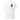Front view of a solid-colored shirt. A small, vertical collage graphic on the left chest features a large, high-contrast gothic letter 'A' layered with multiple small blocks of text and a floral illustration.