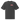 A faded black oversized tee with an off centered graphic to the left side of the sweatshirt. The design features the word 'THYME' in a large, white font layered over a red rectangle accompanied by red text depicting "FIELD" underneath it.