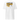 Back view of an t-shirt in white. A large graphic composition spans the upper back, dominated by the phrase “PURGE UNIT” in bold white uppercase text. Horizontal gold bands cut across the lettering, partially obscuring it while revealing fine black line illustrations that resemble a mechanical robot. To the right of the main composition, smaller text reads “TYPE 0,” accompanied by a vertical column of numbers arranged like a technical index.