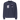Front view of a solid-colored, longsleeve. The chest features two separate collage-style graphics. One is a vertical rectangle containing a high-contrast illustration of a thorny bush. The other graphic features a line drawing of a character's head and hair, with several star shapes and a solid rectangular background.