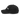 Side view of an distressed hat in black. The word “Cerydra” is embroidered across the front panel in a stylized script.