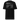 Back view of an t-shirt in black. The design includes stylized text at the top reading ‘ODES As I’ve Written’ with a small decorative image beside it. Below this header, a grid-like arrangement lists words in Roman numeral order, such as ‘WORLD,’ ‘ROMANCE,’ ‘PASSAGE,’ ‘OCEAN,’ ‘DEATH,’ ‘SKY,’ ‘TIME,’ ‘EARTH,’ ‘TRICKERY,’ ‘LAW,’ ‘REASON,’ and ‘STRIFE.’ The typography mixes serif and decorative styles, giving the shirt a poetic, vintage-inspired aesthetic.