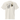 Back view of an oversized tee in faded bone. Main portion of the design features a large, more abstractesque text across the upper back, writing "Permansor Terrae." The design includes large, black-outlined letters, overlaid with a black and white illustration of bare tree branches on the left and a bitmapped image of a mountain range filled with yellow text on the right, accented with distressed gold textures.