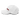 Side view of an baseball cap in white. Evernight inspired design features embroidered kanji characters (長月夜) are centered, sharply crossed by a horizontal red bar for strong contrast between line and form.
