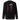 Back view of an sweatshirt in black. Design features a large vertical graphic inspired by Honkai: Star Rail. The design includes line art of a character's silhouette, with text for "Evernight" in Chinese/Kanji (長夜月), and additional text elements.