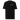 Front view of an t-shirt in black. Star Rail Evernight design showing a small red graphic on the left chest. The graphic features the word “Evernight” in a handwritten style above smaller text that reads “Slumber Now, O Wakeful World,” with a Chinese character for “Night.”