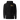 Front view of an hoodie in black. Design is positioned on the upper left chest. Design features a yellow rectangular label reading “CONNECKEN,” smaller text “DER WÄCHTER,” and fine white script lines and coordinates below it.