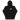 Front view of a solid-colored hoodie. A small graphic on the left chest features the number "