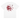 Back view of a box tee in white, flat. HSR Evernight inspired design shows a large abstract red flower graphic in the center. Above the flower, text reads “veil” with a red circular stamp containing a chinese character.