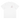 Front view of a box tee in white, flat.
