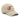 Distressed khaki baseball cap on a white background. The front features an embroidered design with a block of fragmented text in a black, classical-style font. A large, vertical red fern leaf is embroidered over the left side of the text. Small, vertical red text reading "charioteer" and "longs scion" frames the central design.