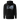 Back view of an hoodie in black. Design is a large back graphic featuring a silouhette, line lined illustration with a caprinae like silhouette overlaid on the right side. Below the main graphic is a numbered list of phrases including "Late-Night Hours," "Secret Friend," "The Best Partner," and "The Never Ending Journey," followed by the words "FAIRYTALES & ETHEREALS" at the bottom.