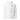 Front view of an hoodie in white. Design features a small logo on the upper chest featuring the words "spook shack" in a stacked, stylized font, with abstract horizontal brush strokes layered behind the text.