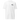 Front view of an t-shirt in white. Design features a small logo on the upper chest featuring the words "spook shack" in a stacked, stylized font, with abstract horizontal brush strokes layered behind the text.