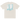ENCORE oversized tee, faded bone, full, back, flat