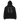 Back view of an oversized hoodie in black. A large graphic fills the upper back, laid out like a concert tour poster. A wide display serif title reads "VARIATIONS OF A STELLAR TOUR" in white, with a small italic "robin" and "/summeretto" tucked beneath it and a ruled row of four era markers below that. Two columns of dated stops run down the rest in condensed capitals, the dates set in violet, with thin outlined starbursts drifting across the list.