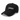 3/4 view of an baseball cap in black. Embroided text reading “Cordis Germina” visible on the crown.