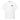 Front view of a box tee in White. A small circular emblem sits on the left chest: a gold ring lettered "MIRACULUM IN CAELO NUMQUAM CADET" in black capitals, with a black winged spearhead standing through its centre and swept wings running out to either side.