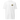 Front view of a t-shirt in White. A small circular emblem sits on the left chest: a gold ring lettered "MIRACULUM IN CAELO NUMQUAM CADET" in black capitals, with a black winged spearhead standing through its centre and swept wings running out to either side.