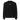 Front view of a Longsleeve in Black. A small chest graphic reading "silvie" in a bold, hand-lettered signature style, framed by loose script strokes and star accents.